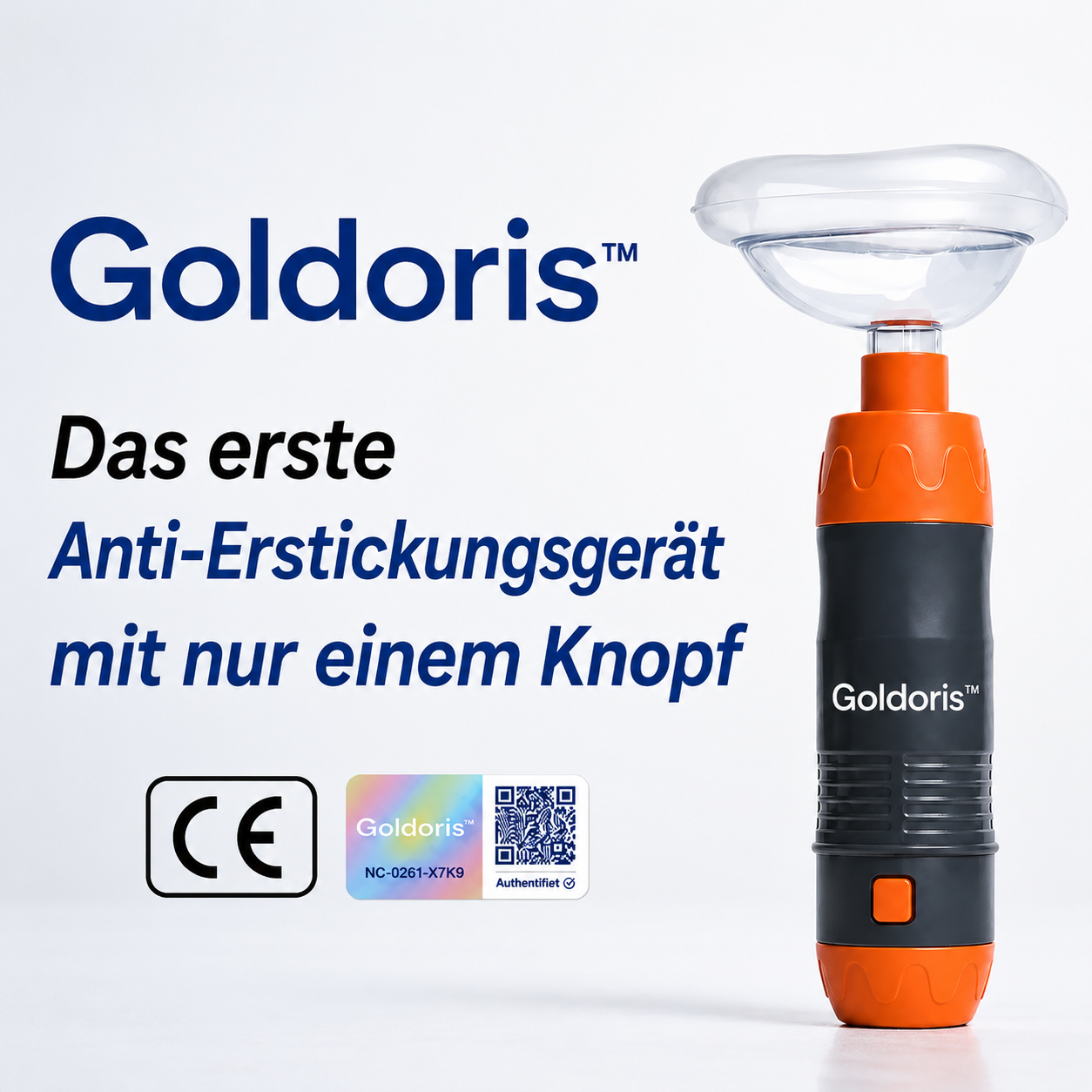 Goldoris™ Anti-Erstickungsgerät mit nur einem Knopf