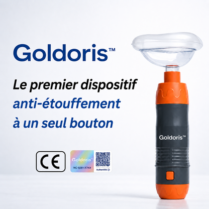 Goldoris™ Dispositif Anti-Étouffement à Un Seul Bouton