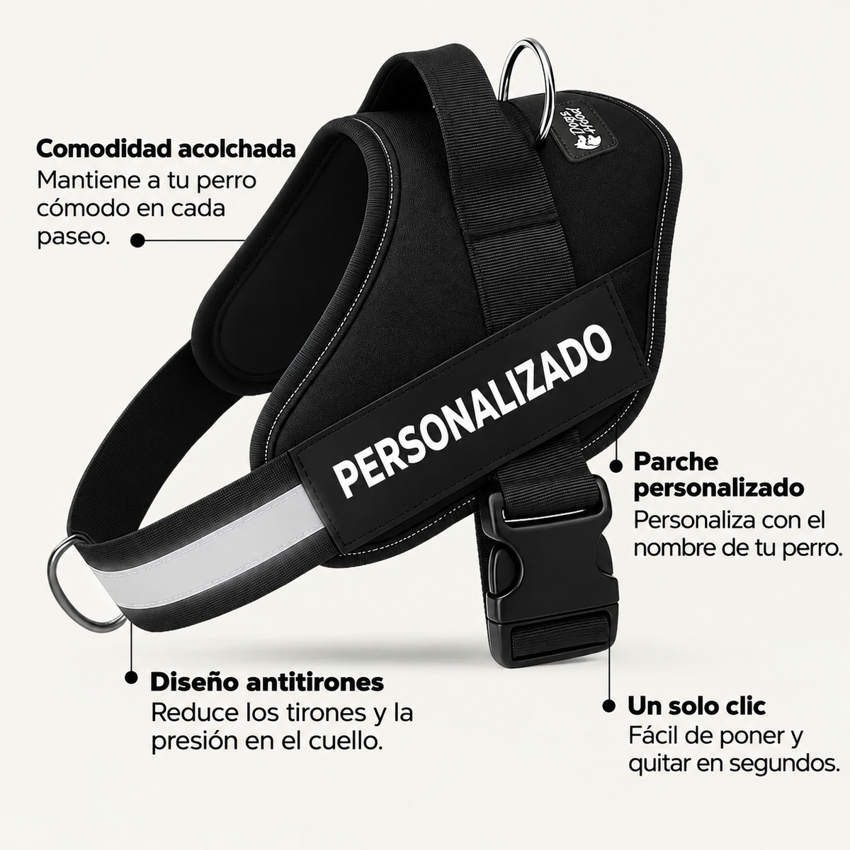 Arnés Para Perro Personalizado