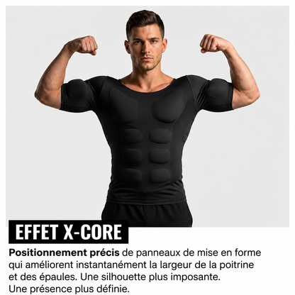 Muscle Boost T-shirt | Paraissez instantanément plus musclé, plus athlétique et plus confiant