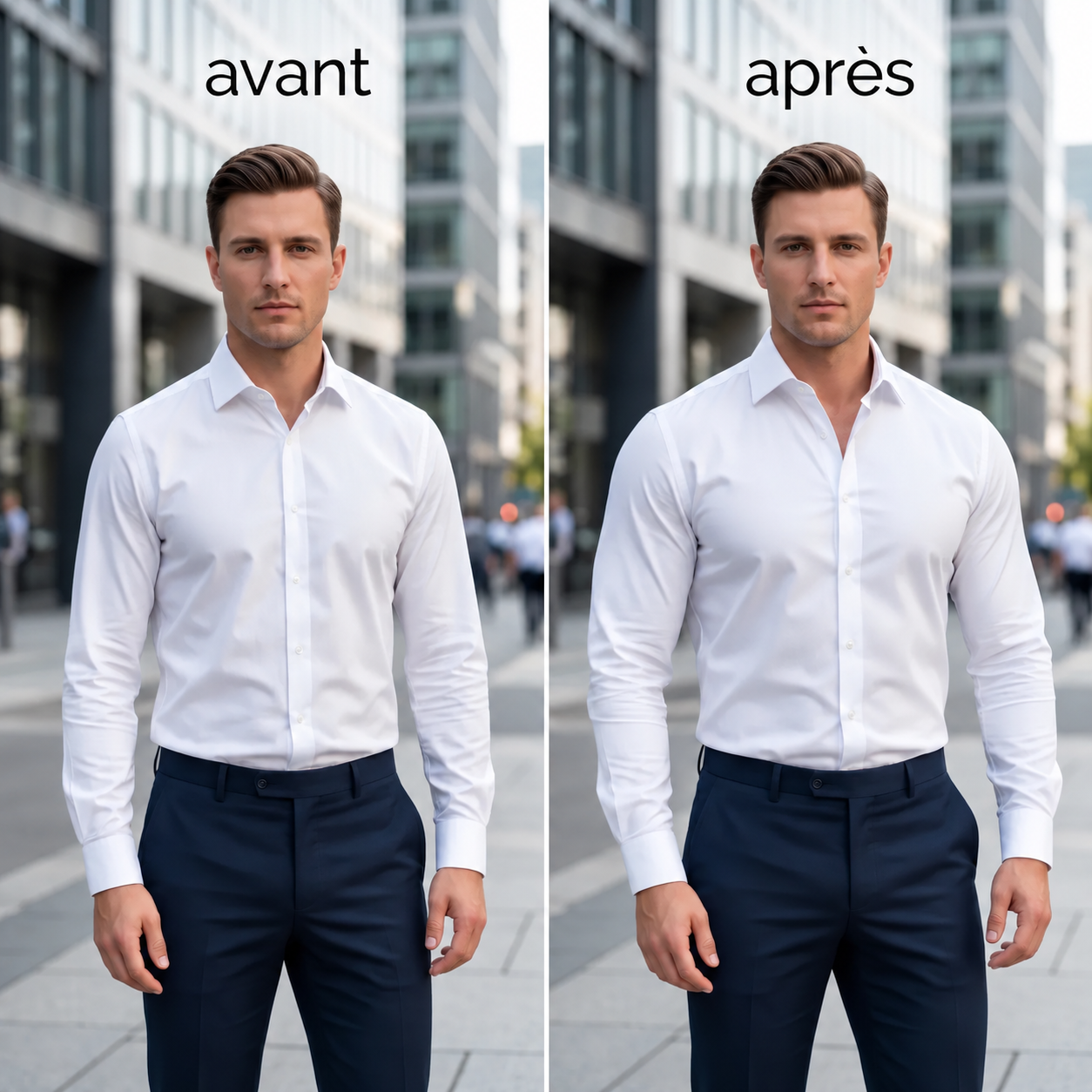 Muscle Boost T-shirt | Paraissez instantanément plus musclé, plus athlétique et plus confiant