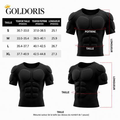 Muscle Boost T-shirt | Paraissez instantanément plus musclé, plus athlétique et plus confiant