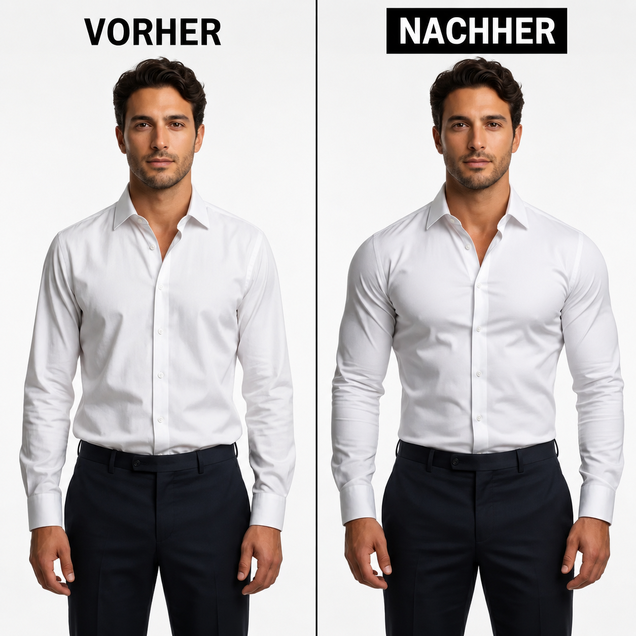 Muscle Boost T-Shirt | Sehen Sie sofort stärker, athletischer und selbstbewusster aus