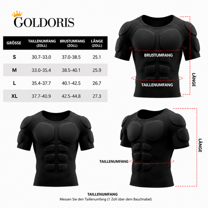 Muscle Boost T-Shirt | Sehen Sie sofort stärker, athletischer und selbstbewusster aus