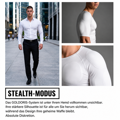 Muscle Boost T-Shirt | Sehen Sie sofort stärker, athletischer und selbstbewusster aus