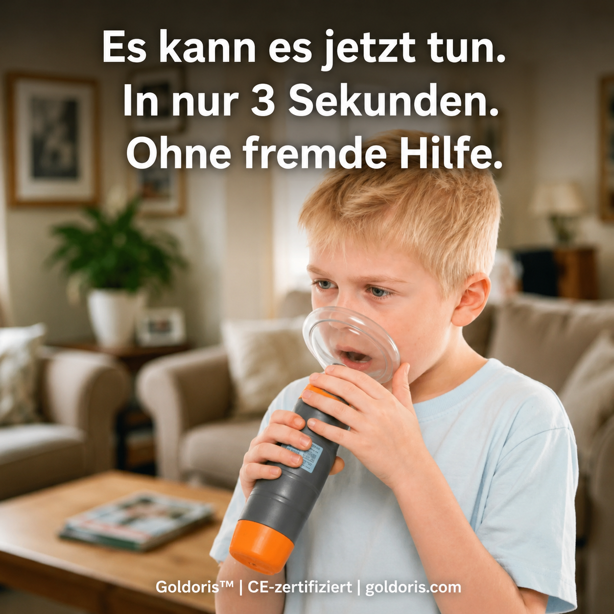 Goldoris™ Anti-Erstickungsgerät mit nur einem Knopf