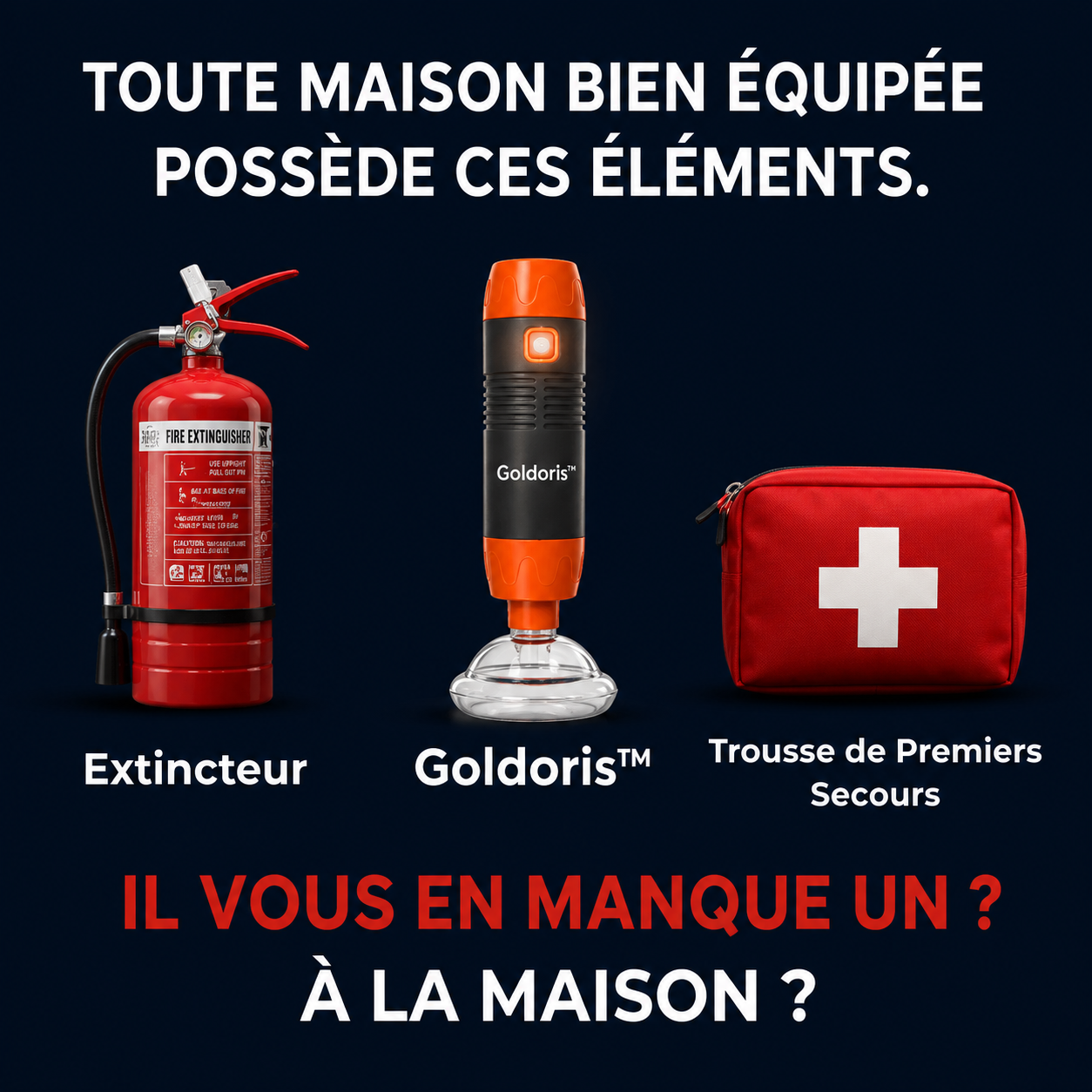 Goldoris™ Dispositif Anti-Étouffement à Un Seul Bouton