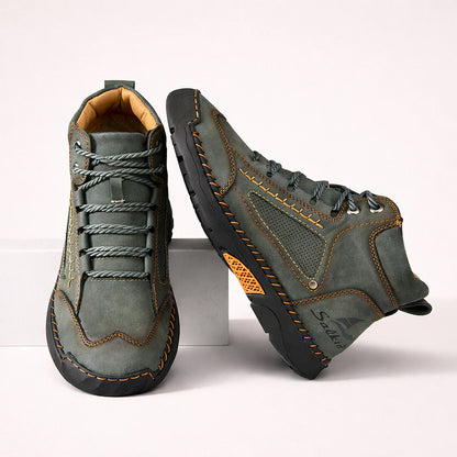 Bottes Confortables En Cuir Pour Hommes