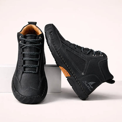 Bottes Confortables En Cuir Pour Hommes