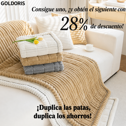 Goldoris™ – Funda de Sofá Acolchada y Acogedora