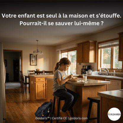 Goldoris™ Dispositif Anti-Étouffement à Un Seul Bouton