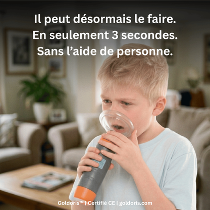 Goldoris™ Dispositif Anti-Étouffement à Un Seul Bouton