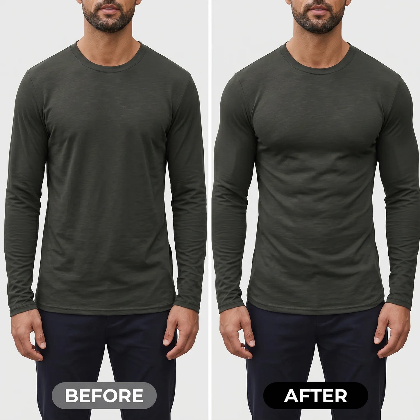 Muscle Boost Tee | Instantly Look Stronger, More Athletic & More Confident