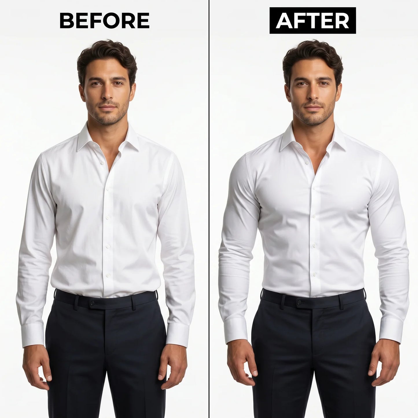 Muscle Boost Tee | Instantly Look Stronger, More Athletic & More Confident